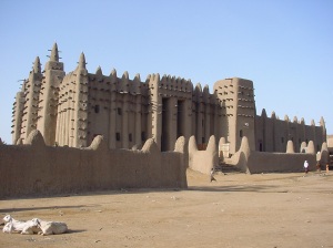 La grande mosquee de Djenne (Mali - heritage du grand empire du Mali)
