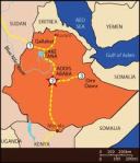 Map of Ethiopia