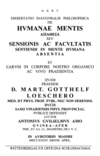 Anton-Wilhelm Amo's Dissertation 1st Page (Source: www.jehsmith.com)
