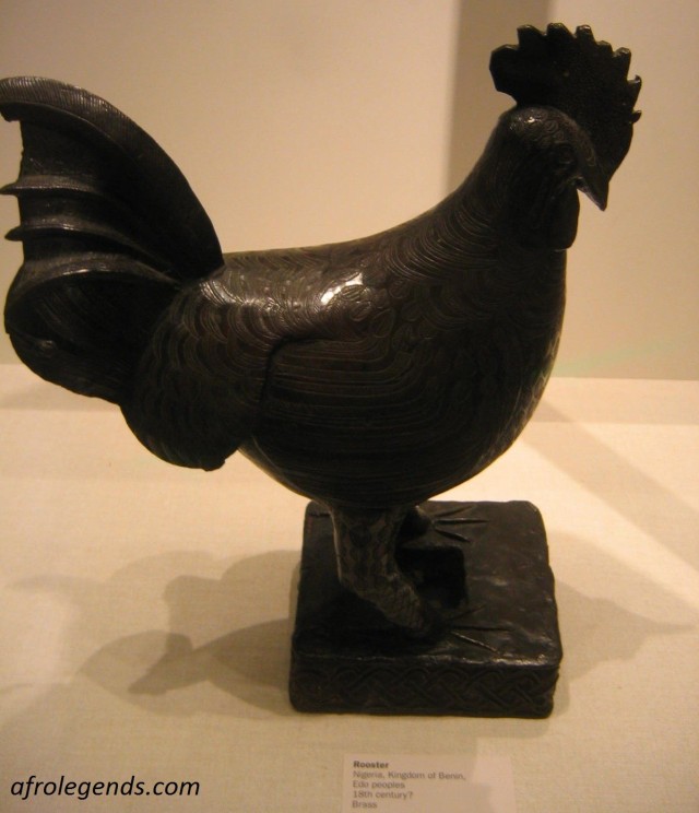 Rooster from Benin Kingdom (18th century)