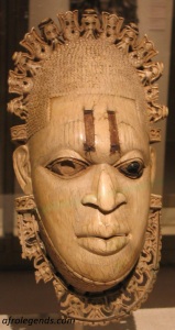 Pendant Ivory mask representing Queen Idia, Iyoba of Benin City (16th Century)