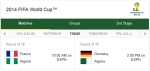 Schedule for 30 June 2014, FIFA World Cup Round of 16